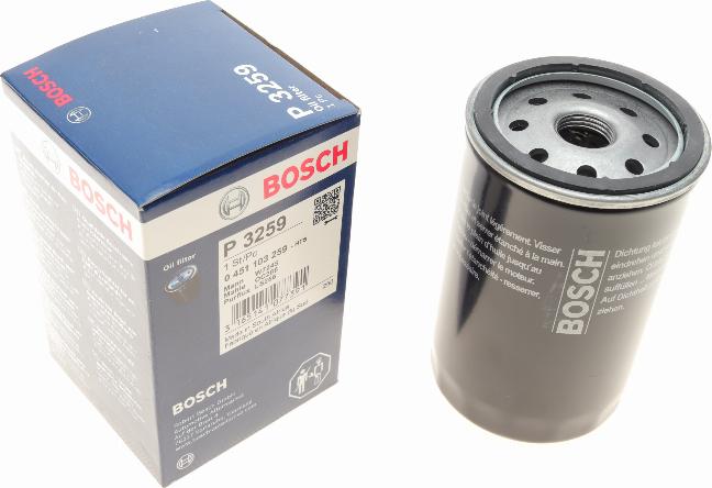 BOSCH 0 451 103 259 - Filtro de aceite parts5.com