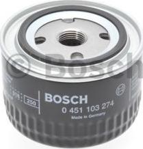 BOSCH 0 451 103 274 - Масляный фильтр parts5.com