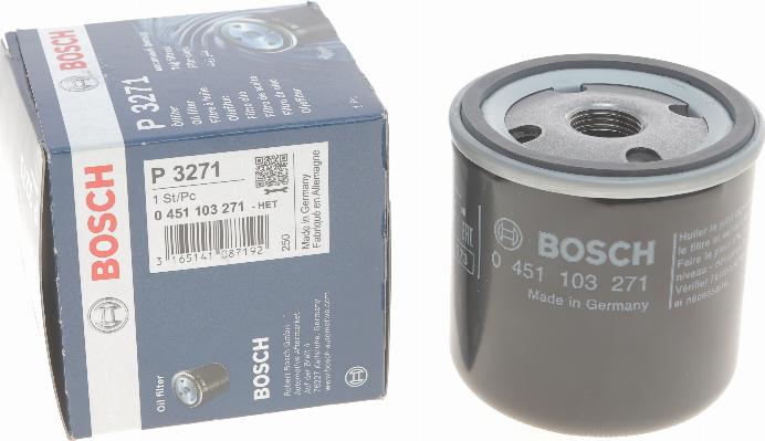 BOSCH 0 451 103 271 - Oil Filter parts5.com