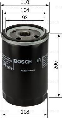 BOSCH 0 451 300 003 - Масляный фильтр parts5.com