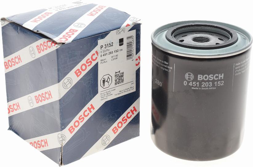 BOSCH 0 451 203 152 - Масляный фильтр parts5.com