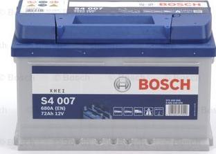 BOSCH 0 092 S40 070 - Стартерная аккумуляторная батарея, АКБ parts5.com