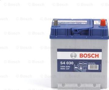 BOSCH 0 092 S40 300 - Стартерная аккумуляторная батарея, АКБ parts5.com
