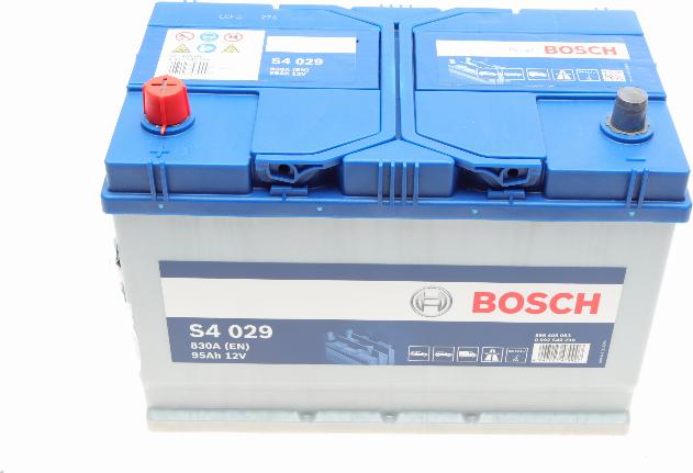 BOSCH 0 092 S40 290 - Стартерная аккумуляторная батарея, АКБ parts5.com