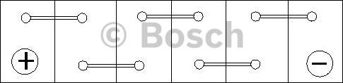 BOSCH 0 092 S40 290 - Стартерная аккумуляторная батарея, АКБ parts5.com