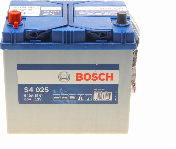 BOSCH 0 092 S40 250 - Стартерная аккумуляторная батарея, АКБ parts5.com