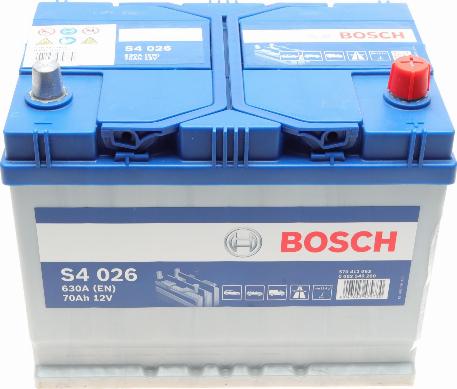 BOSCH 0 092 S40 260 - Стартерная аккумуляторная батарея, АКБ parts5.com