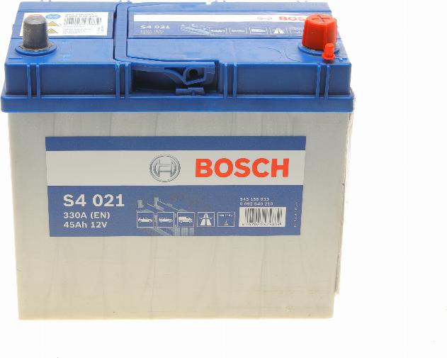 BOSCH 0 092 S40 210 - Стартерная аккумуляторная батарея, АКБ parts5.com