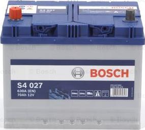 BOSCH 0 092 S40 270 - Стартерная аккумуляторная батарея, АКБ parts5.com