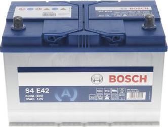 BOSCH 0 092 S4E 420 - Стартерная аккумуляторная батарея, АКБ parts5.com