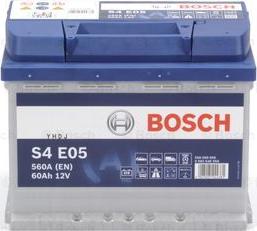 BOSCH 0 092 S4E 050 - Стартерная аккумуляторная батарея, АКБ parts5.com