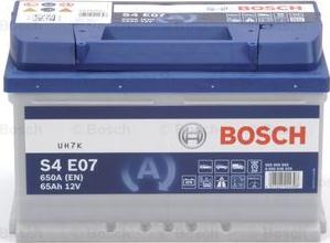 BOSCH 0 092 S4E 070 - Стартерная аккумуляторная батарея, АКБ parts5.com