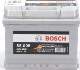 BOSCH 0 092 S50 050 - Стартерная аккумуляторная батарея, АКБ parts5.com