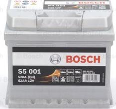BOSCH 0 092 S50 010 - Стартерная аккумуляторная батарея, АКБ parts5.com