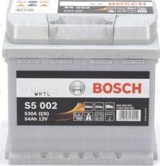 BOSCH 0 092 S50 020 - Стартерная аккумуляторная батарея, АКБ parts5.com