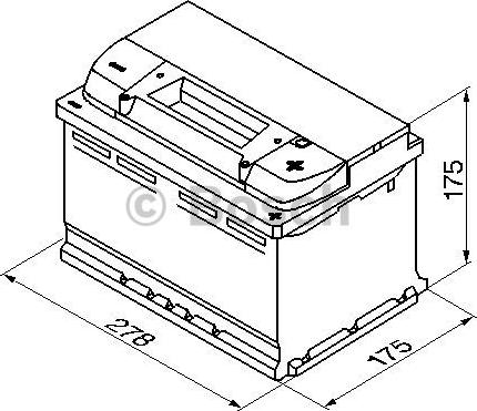 BOSCH 0 092 S50 070 - Starter Battery parts5.com