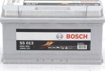BOSCH 0 092 S50 130 - Стартерная аккумуляторная батарея, АКБ parts5.com