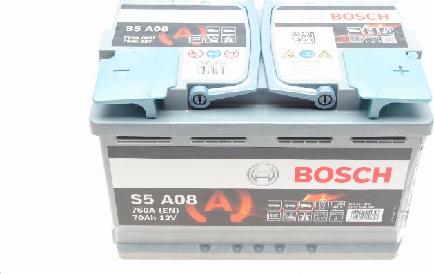 BOSCH 0 092 S5A 080 - Стартерная аккумуляторная батарея, АКБ parts5.com