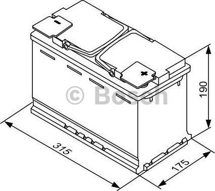 BOSCH 0 092 S5A 110 - Batería de arranque parts5.com