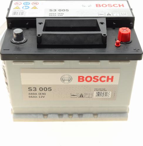 BOSCH 0 092 S30 050 - Стартерная аккумуляторная батарея, АКБ parts5.com