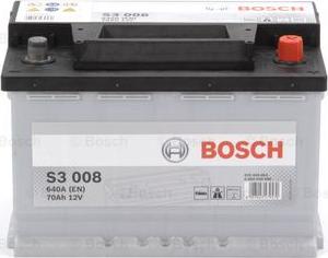 BOSCH 0 092 S30 080 - Стартерная аккумуляторная батарея, АКБ parts5.com