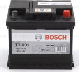 BOSCH 0 092 T30 010 - Стартерная аккумуляторная батарея, АКБ parts5.com