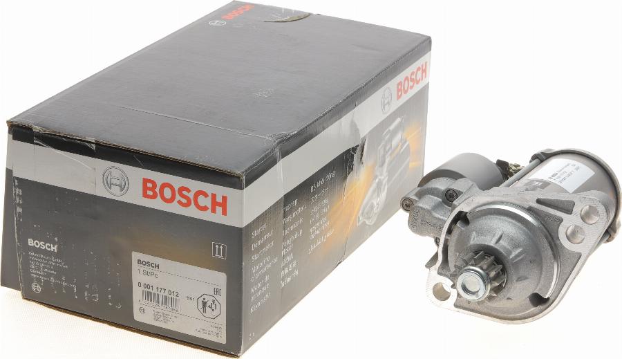 BOSCH 0 001 177 012 - Стартер parts5.com