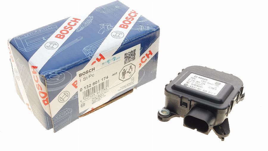 BOSCH 0 132 801 174 - Регулировочный элемент, актуатор, угол наклона фар parts5.com