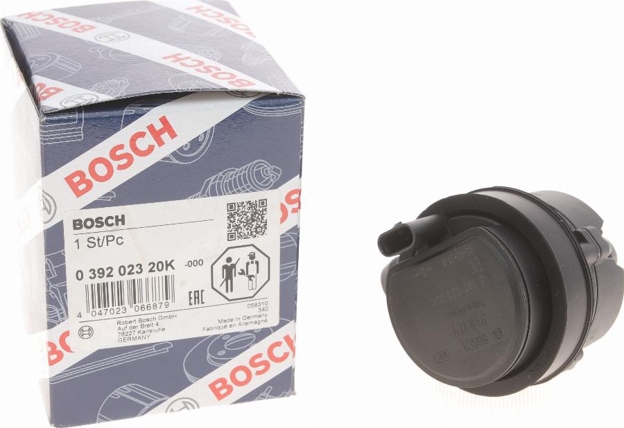 BOSCH 0 392 023 20K - Дополнительный водяной насос parts5.com