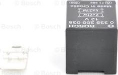 BOSCH 0 335 200 038 - Прерыватель указателей поворота parts5.com