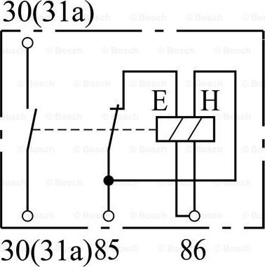 BOSCH 0 333 301 010 - Реле батареи parts5.com