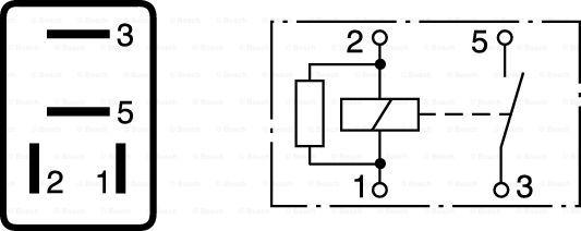 BOSCH 0 332 011 007 - Прерыватель указателей поворота parts5.com