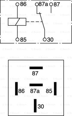 BOSCH 0 332 209 150 - Реле, управление холодного пуска parts5.com