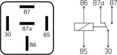 BOSCH 0 332 209 201 - Реле, рабочий ток parts5.com