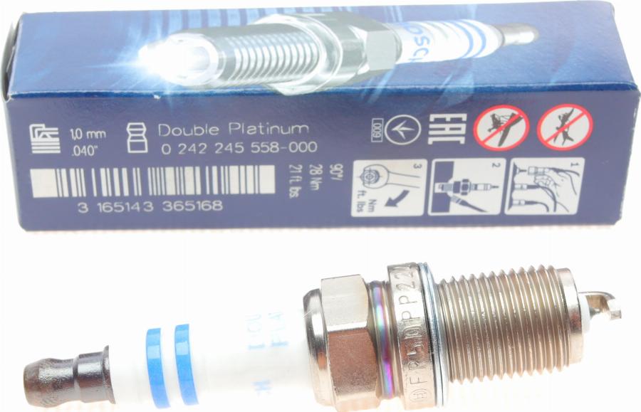 BOSCH 0 242 245 558 - Свеча зажигания parts5.com