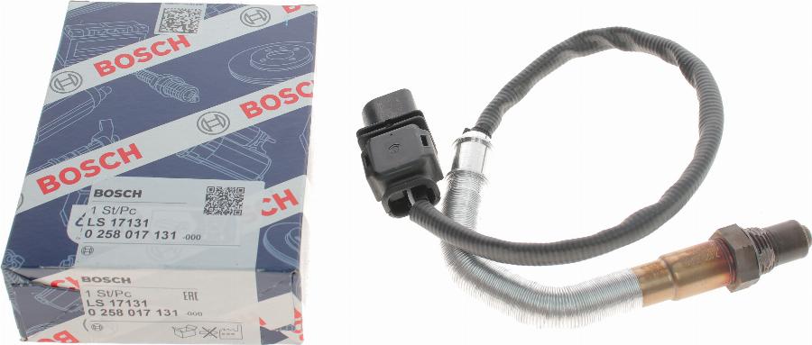 BOSCH 0 258 017 131 - Lambda Sensor parts5.com