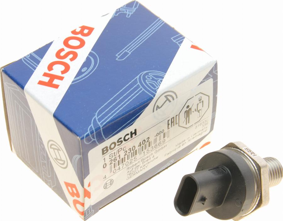 BOSCH 0 261 230 402 - Датчик, температуры / давления масла parts5.com