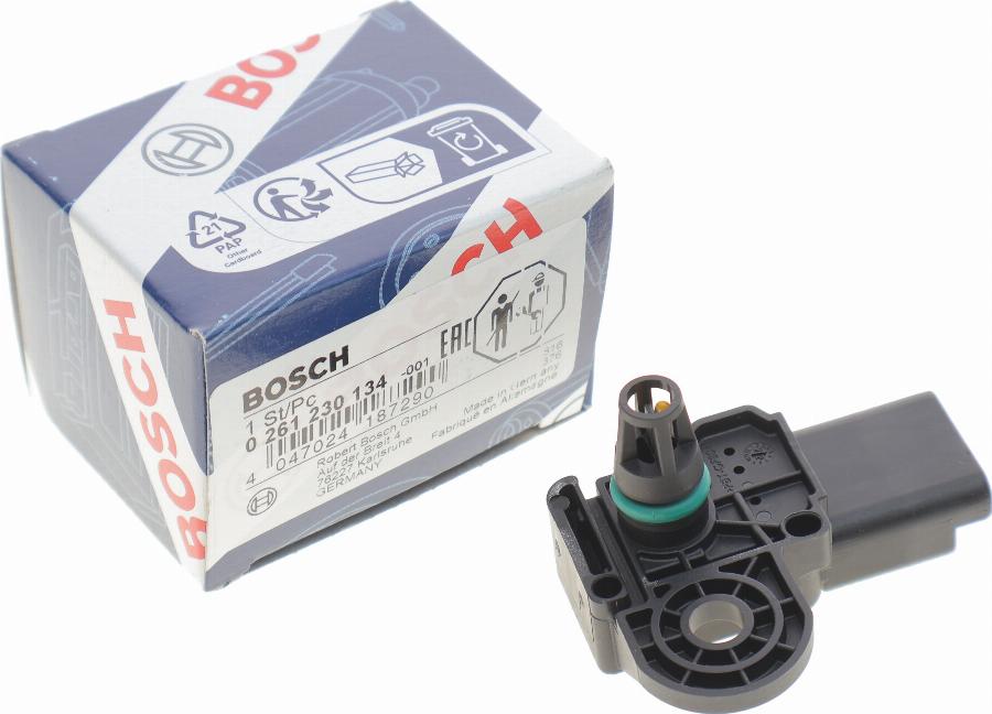 BOSCH 0 261 230 134 - Датчик, давление наддува parts5.com