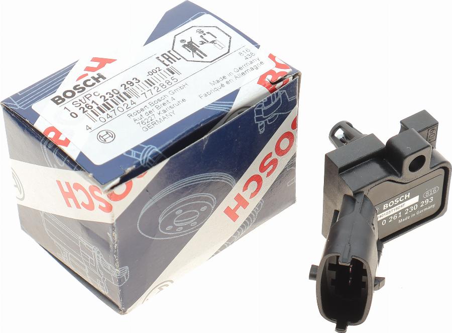 BOSCH 0 261 230 293 - Датчик, температура впускаемого воздуха parts5.com