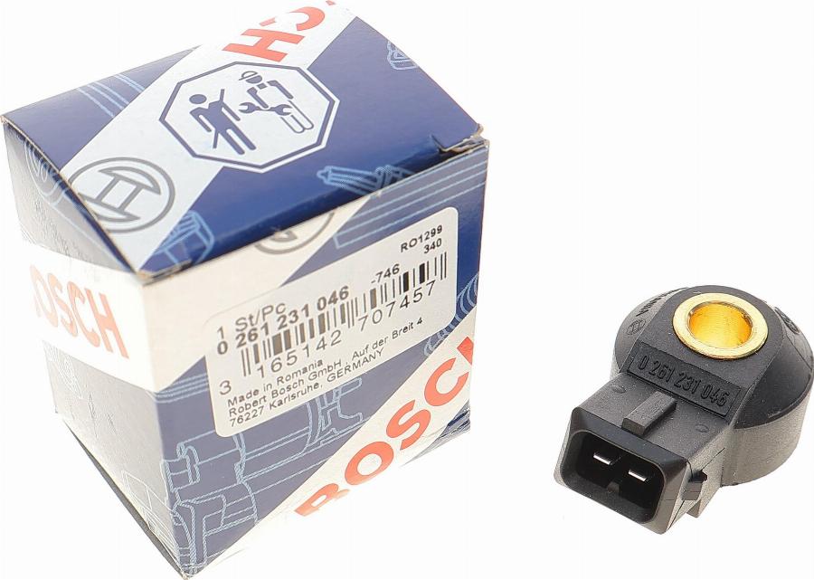 BOSCH 0 261 231 046 - Датчик детонации parts5.com