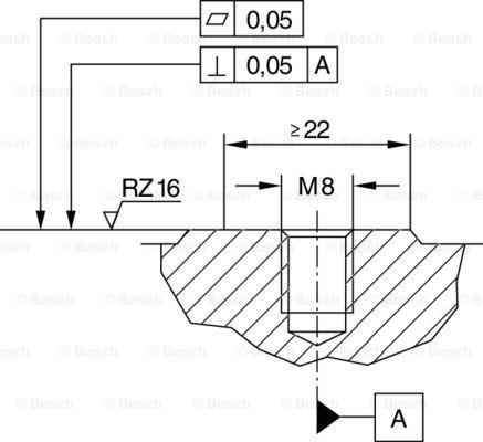 BOSCH 0 261 231 176 - Датчик детонации parts5.com