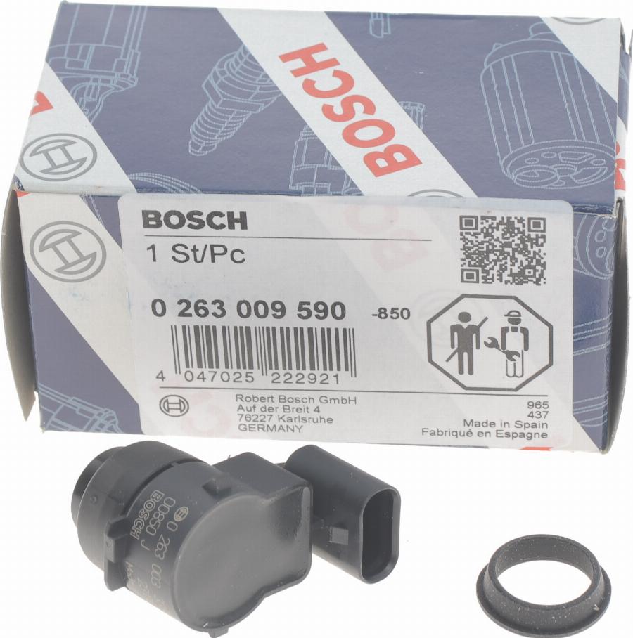 BOSCH 0 263 009 590 - Датчик, система помощи при парковке parts5.com