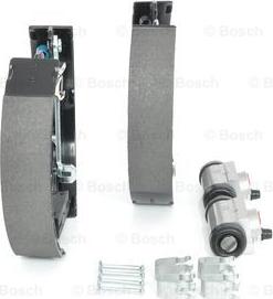 BOSCH 0 204 114 625 - Комплект тормозных колодок, барабанные parts5.com