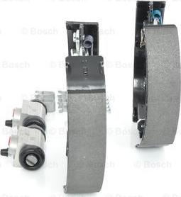 BOSCH 0 204 114 625 - Комплект тормозных колодок, барабанные parts5.com