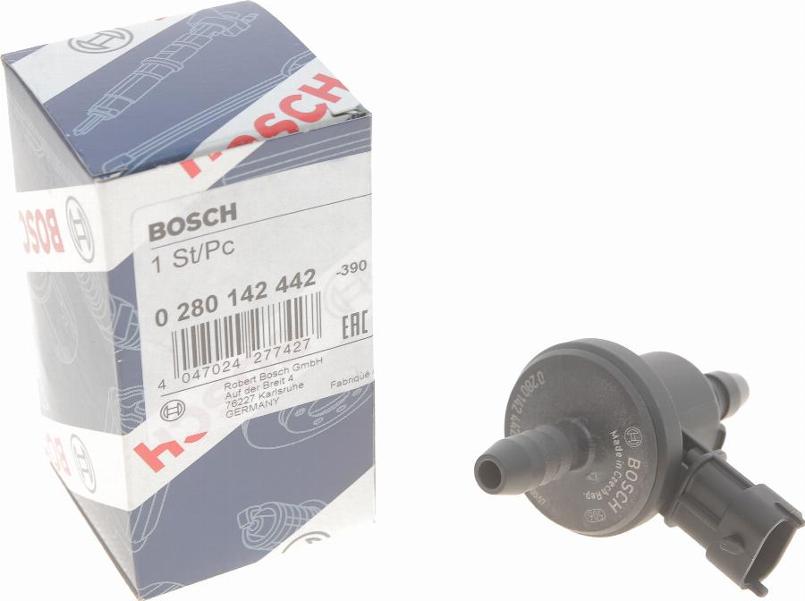 BOSCH 0 280 142 442 - Клапан вентиляции, топливный бак parts5.com