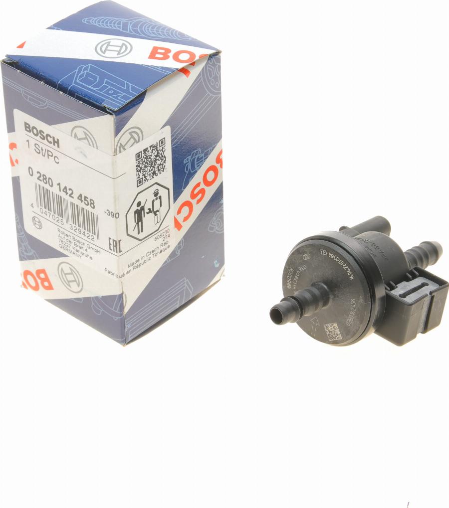 BOSCH 0 280 142 458 - Клапан вентиляции, топливный бак parts5.com