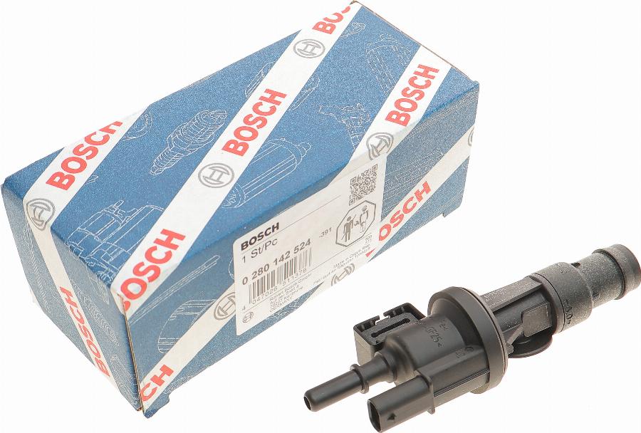 BOSCH 0 280 142 524 - Клапан вентиляции, топливный бак parts5.com