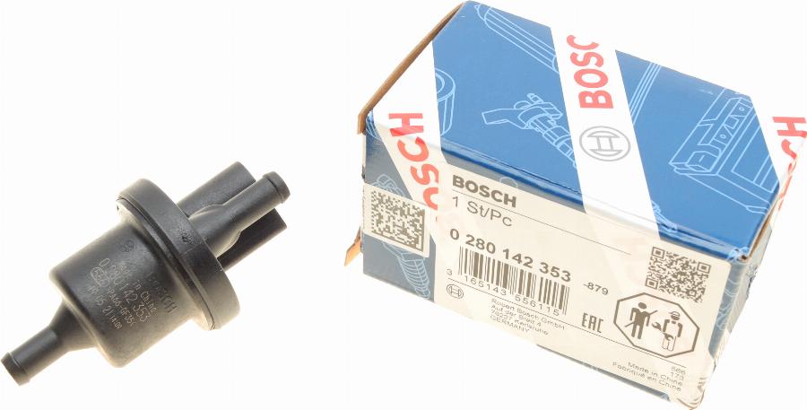 BOSCH 0 280 142 353 - Клапан вентиляции, топливный бак parts5.com