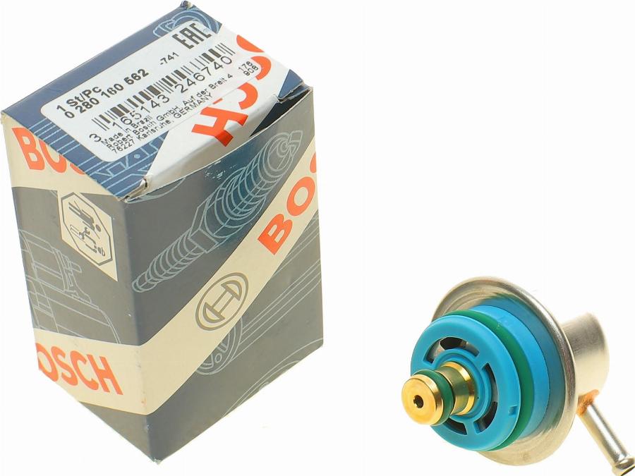 BOSCH 0 280 160 562 - Регулятор давления подачи топлива parts5.com