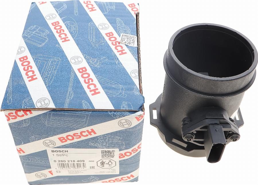 BOSCH 0 280 218 409 - Датчик потока, массы воздуха parts5.com